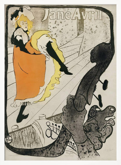 Jane Avril (1893) - Poster / Art Print