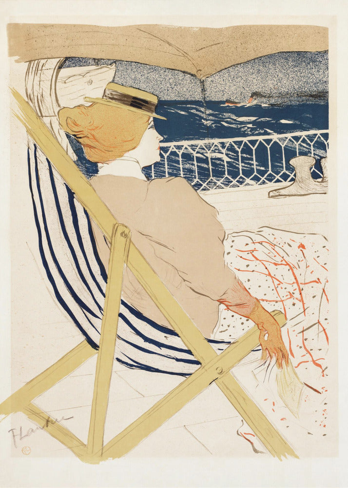 La Passagère Du 54 (1896) - Poster / Art Print