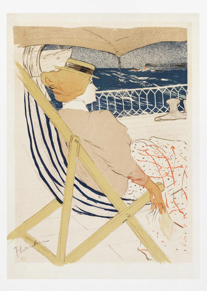 La Passagère Du 54 (1896) - Poster / Art Print