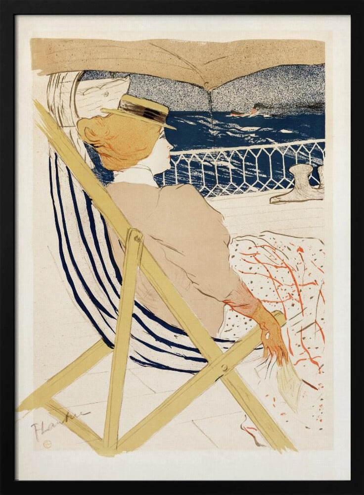 La Passagère Du 54 (1896) - Poster / Art Print