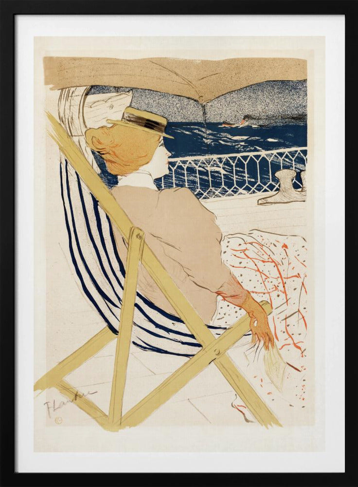 La Passagère Du 54 (1896) - Poster / Art Print