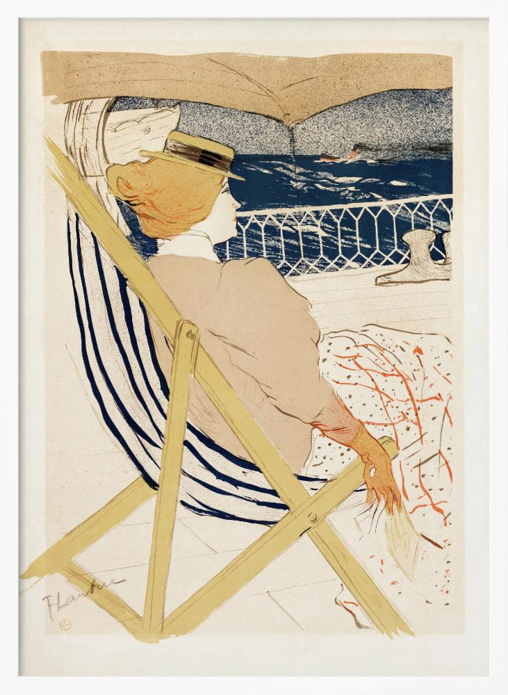 La Passagère Du 54 (1896) - Poster / Art Print