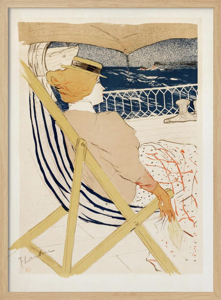 La Passagère Du 54 (1896) - Poster / Art Print