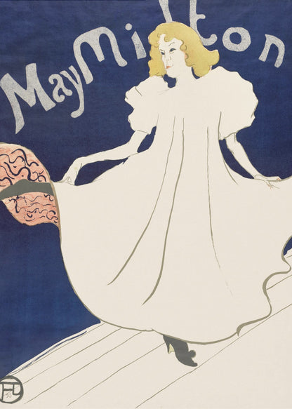 May Milton Poster(1895) - Poster / Art Print