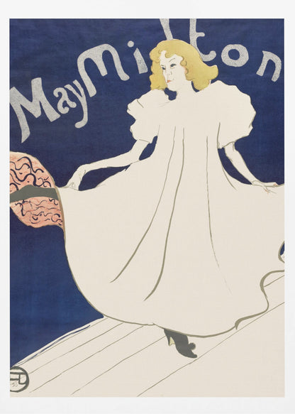 May Milton Poster(1895) - Poster / Art Print