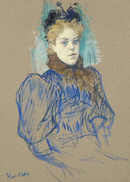 May Milton Portrait (1895) - Poster / Art Print