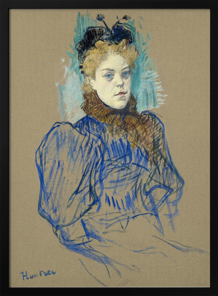 May Milton Portrait (1895) - Poster / Art Print