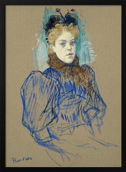May Milton Portrait (1895) - Poster / Art Print