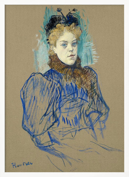 May Milton Portrait (1895) - Poster / Art Print