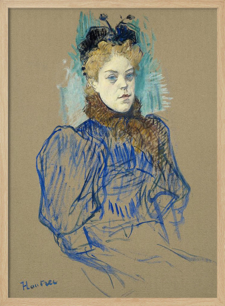 May Milton Portrait (1895) - Poster / Art Print
