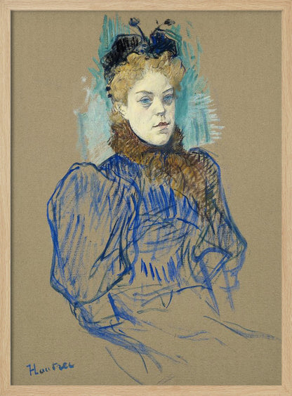 May Milton Portrait (1895) - Poster / Art Print