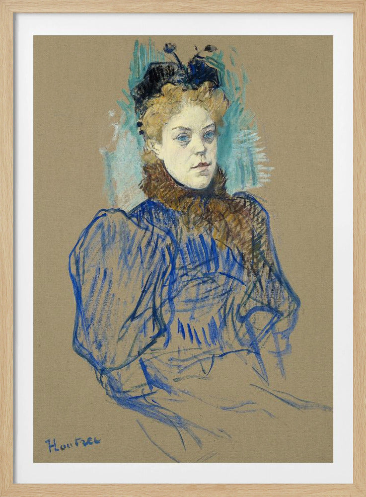 May Milton Portrait (1895) - Poster / Art Print