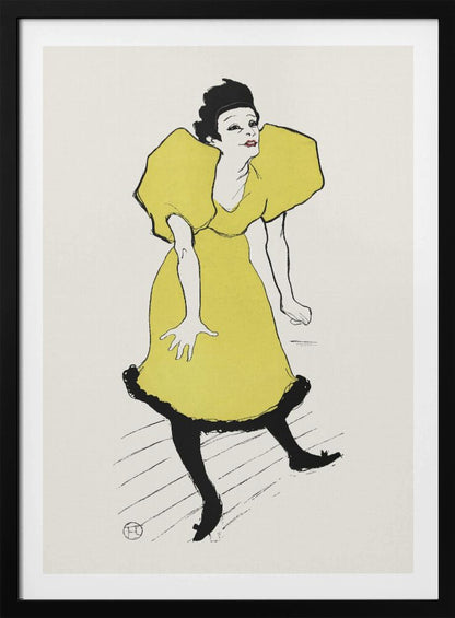 Portret Van Komediespeelster Polaire Op Het Toneel (1895) - Poster / Art Print