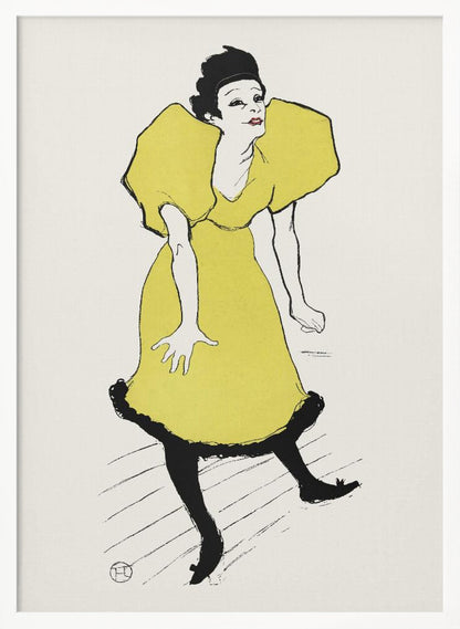 Portret Van Komediespeelster Polaire Op Het Toneel (1895) - Poster / Art Print