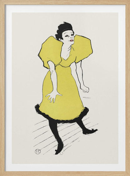 Portret Van Komediespeelster Polaire Op Het Toneel (1895) - Poster / Art Print