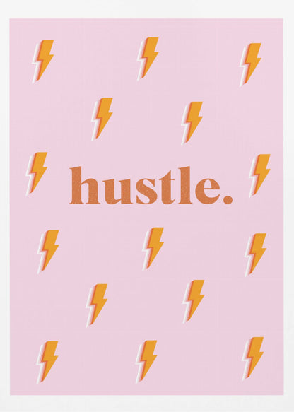 Hustle - Poster / Art Print