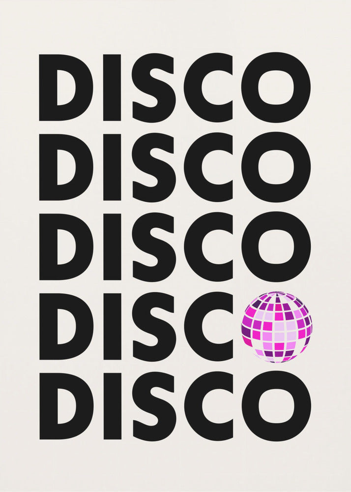 Disco - Poster / Art Print