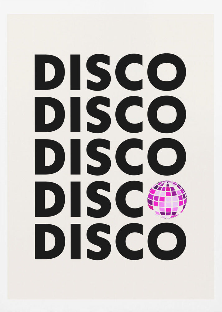 Disco - Poster / Art Print