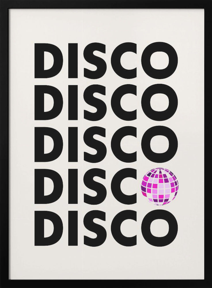 Disco - Poster / Art Print