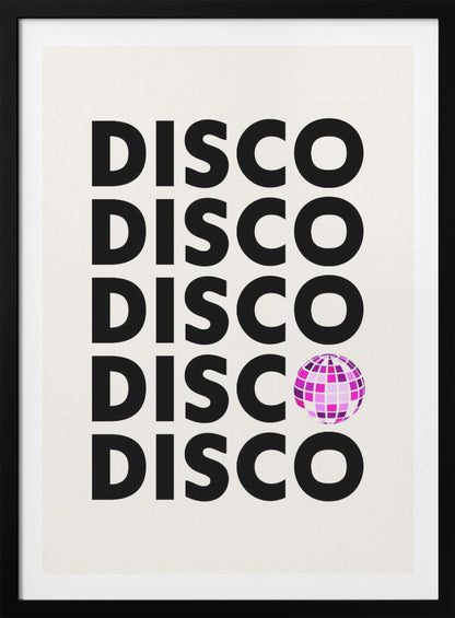 Disco - Poster / Art Print