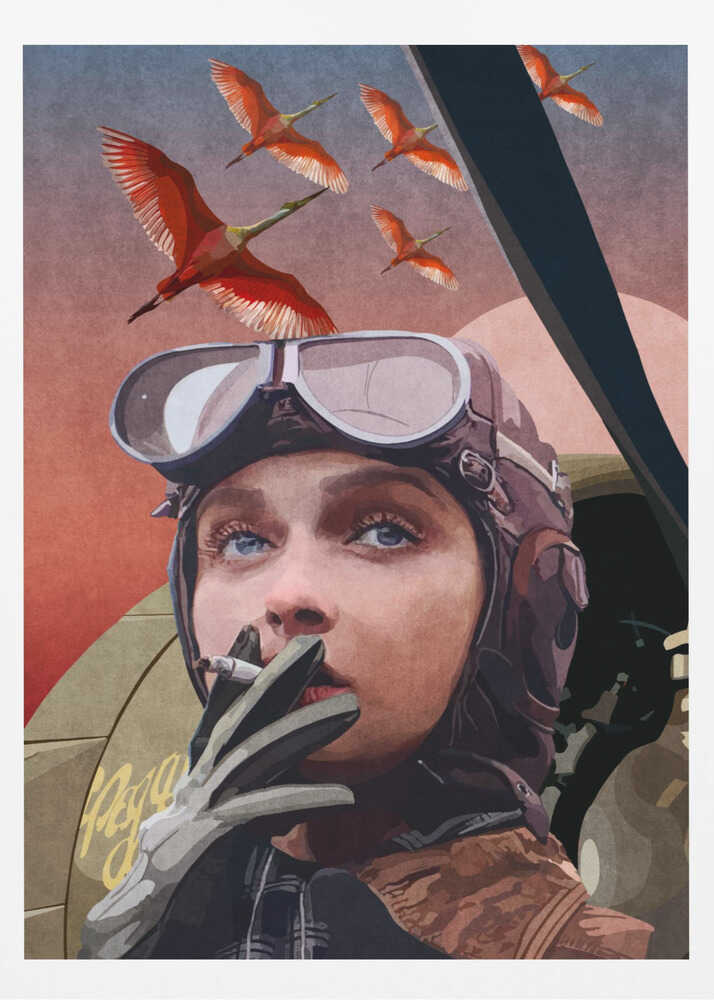 Aviator Dreams - Poster / Art Print
