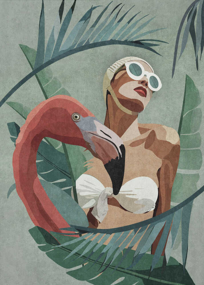Tropical Elegance - Poster / Art Print