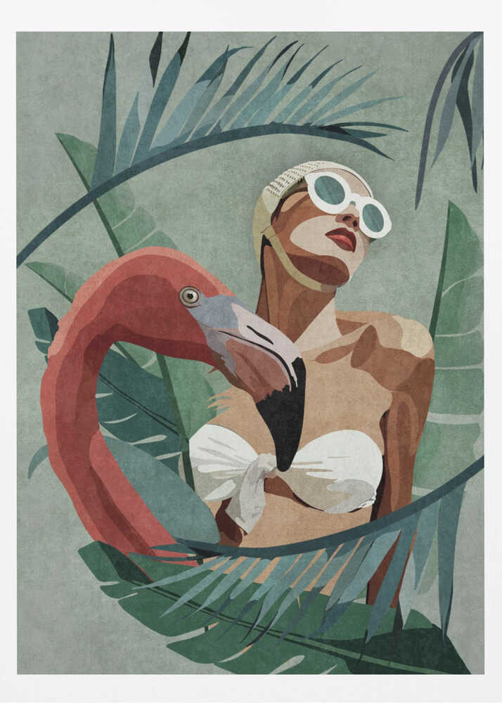 Tropical Elegance - Poster / Art Print