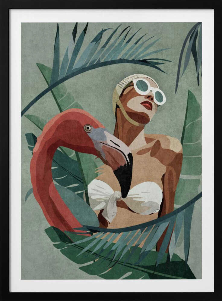 Tropical Elegance - Poster / Art Print