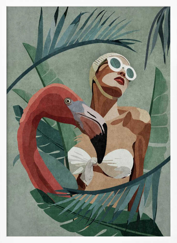 Tropical Elegance - Poster / Art Print