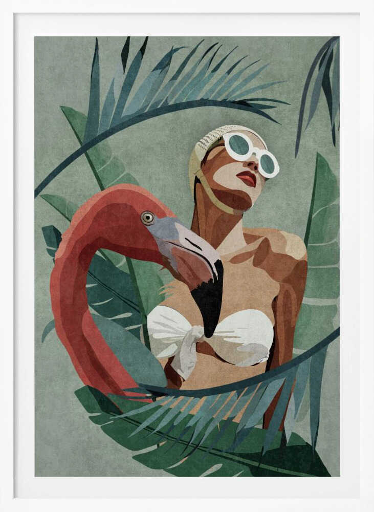 Tropical Elegance - Poster / Art Print