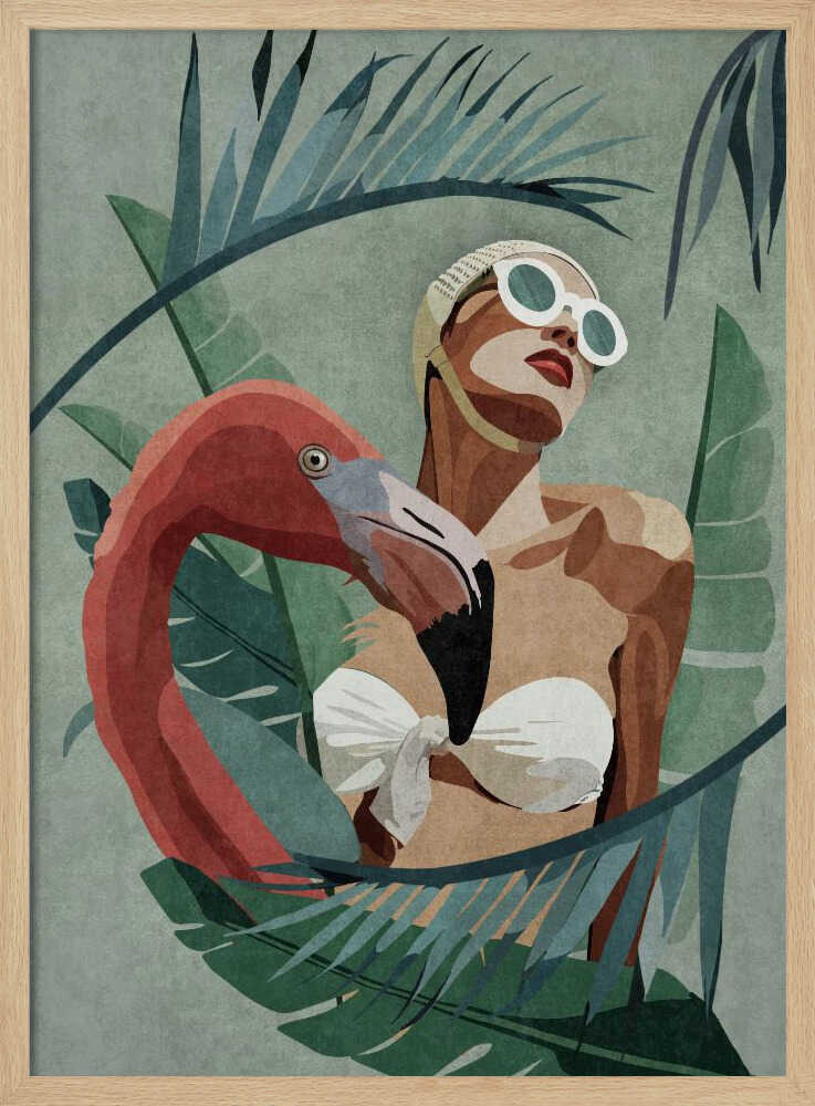 Tropical Elegance - Poster / Art Print