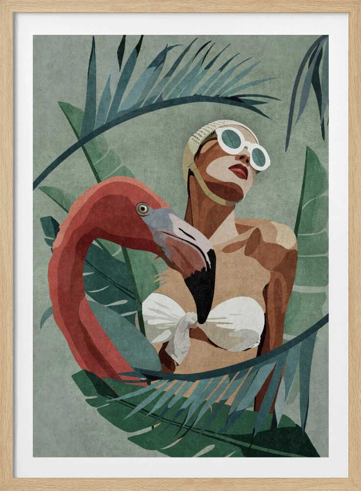 Tropical Elegance - Poster / Art Print