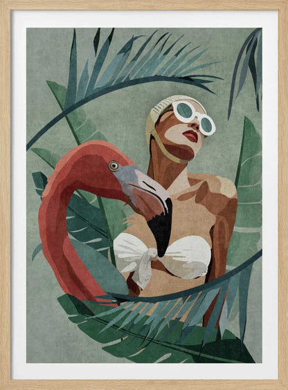 Tropical Elegance - Poster / Art Print