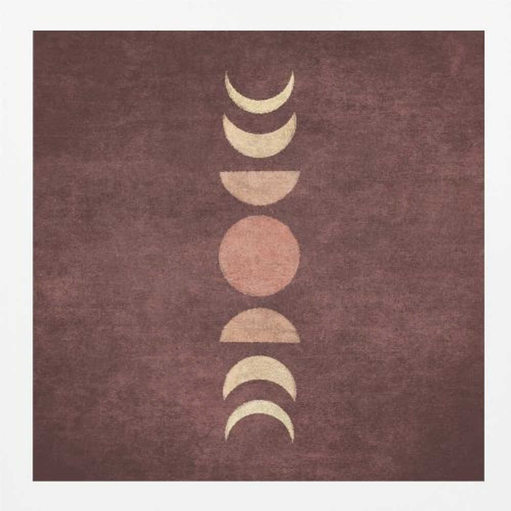 Lunar Phases Alignment - Poster / Art Print