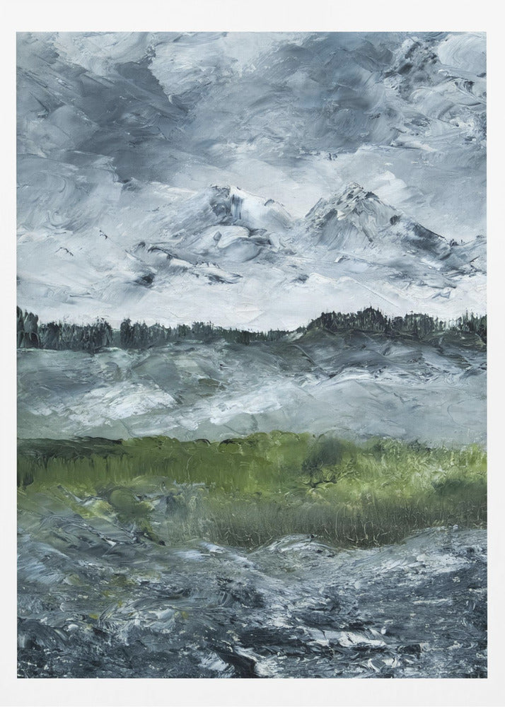 Landscape Study 1905 - Poster / Art Print