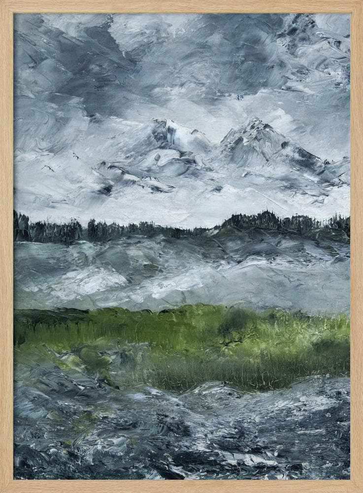 Landscape Study 1905 - Poster / Art Print