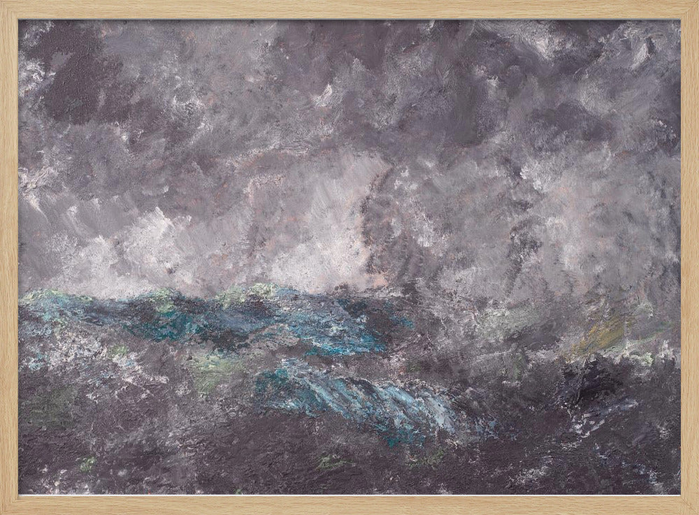 Storm In the Archipelago, Dalarö - Poster / Art Print