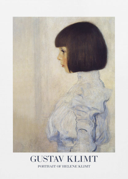 Portrait of Helene Klimt (1898) Poster - Poster / Art Print