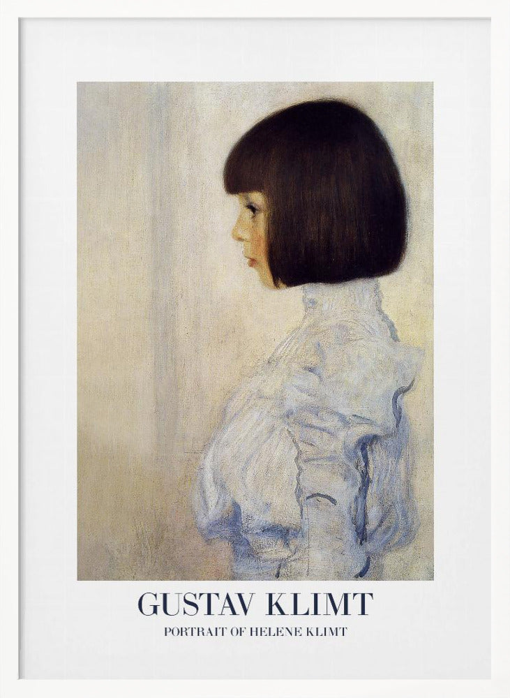 Portrait of Helene Klimt (1898) Poster - Poster / Art Print