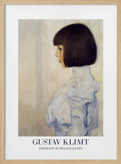 Portrait of Helene Klimt (1898) Poster - Poster / Art Print