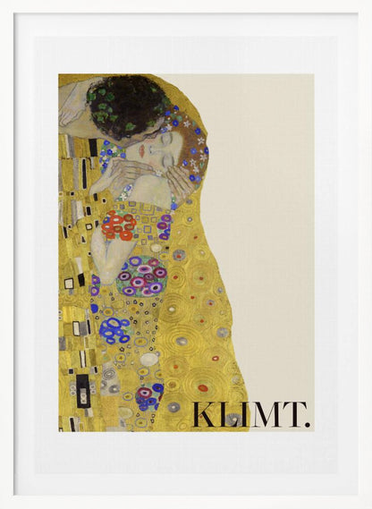 The Kiss (1907–1908) Special Poster Crop - Poster / Art Print
