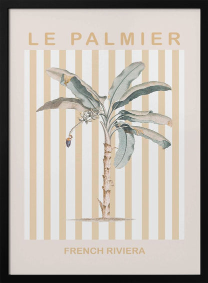 Riviera Plam Tree - Poster / Art Print