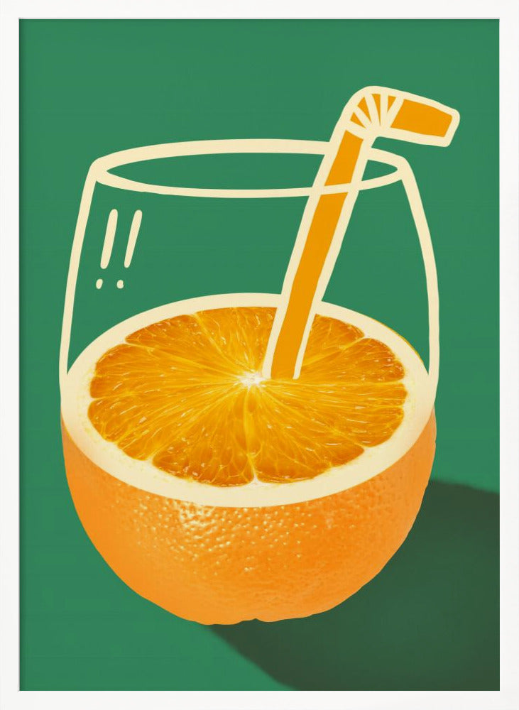Orange juice - Poster / Art Print