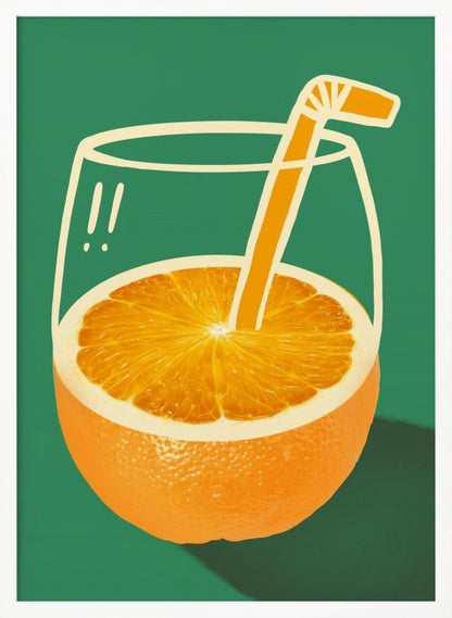 Orange juice - Poster / Art Print