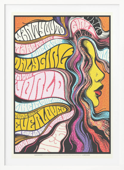Only Girl in the World - Poster / Art Print