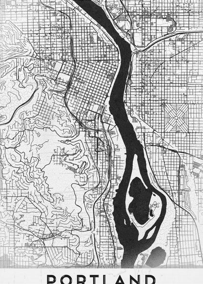 Portland - Poster / Art Print