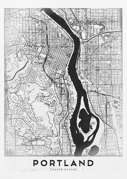 Portland - Poster / Art Print