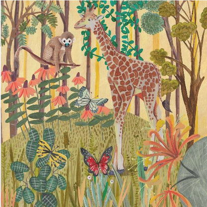 Giraffe in nature - Poster / Art Print