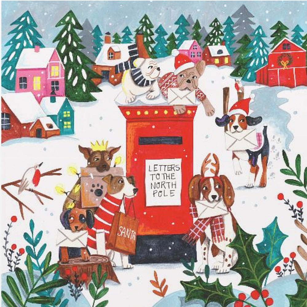 Christmas post - Poster / Art Print