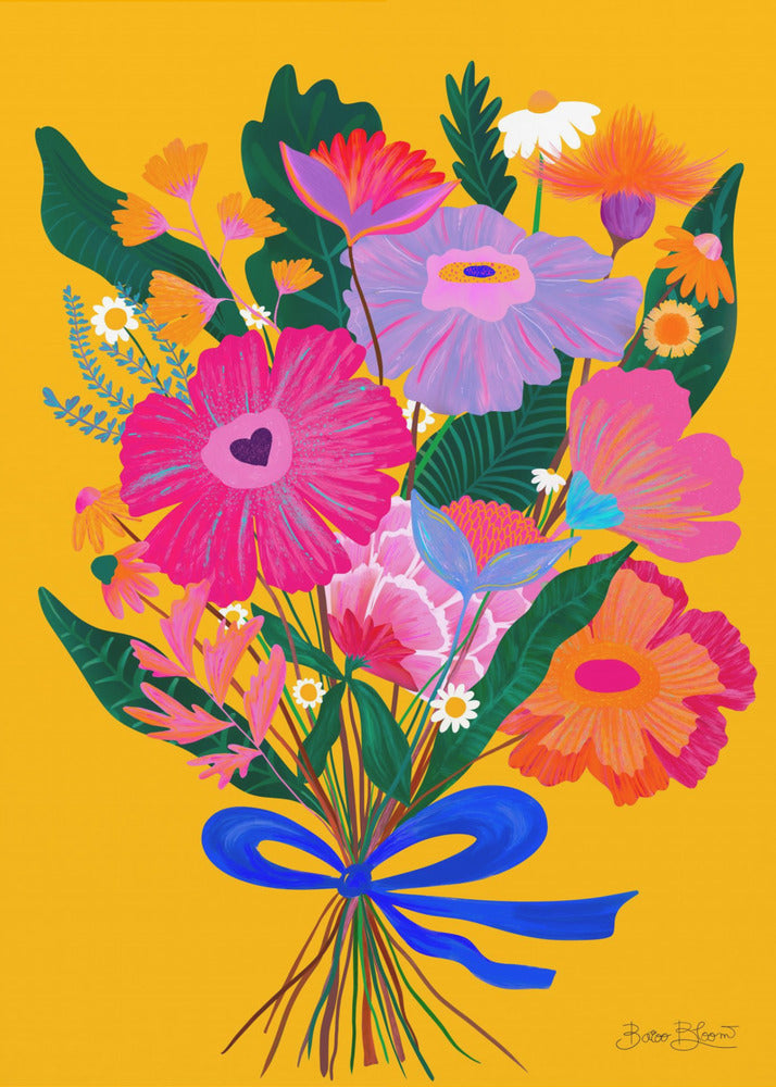 Eclectic Flowers - Poster / Art Print